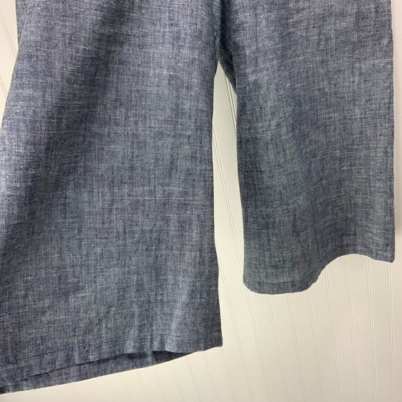 OTTO FINN Jane Wide Leg Crop linen pants - Picture 2 of 6